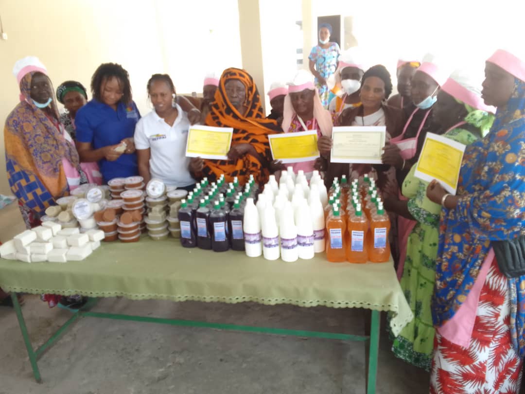 DIRECTION DE L’EMPLOI - Formation en Saponification et Javellisation au profit de la fédération FELOGIE de Dionewar