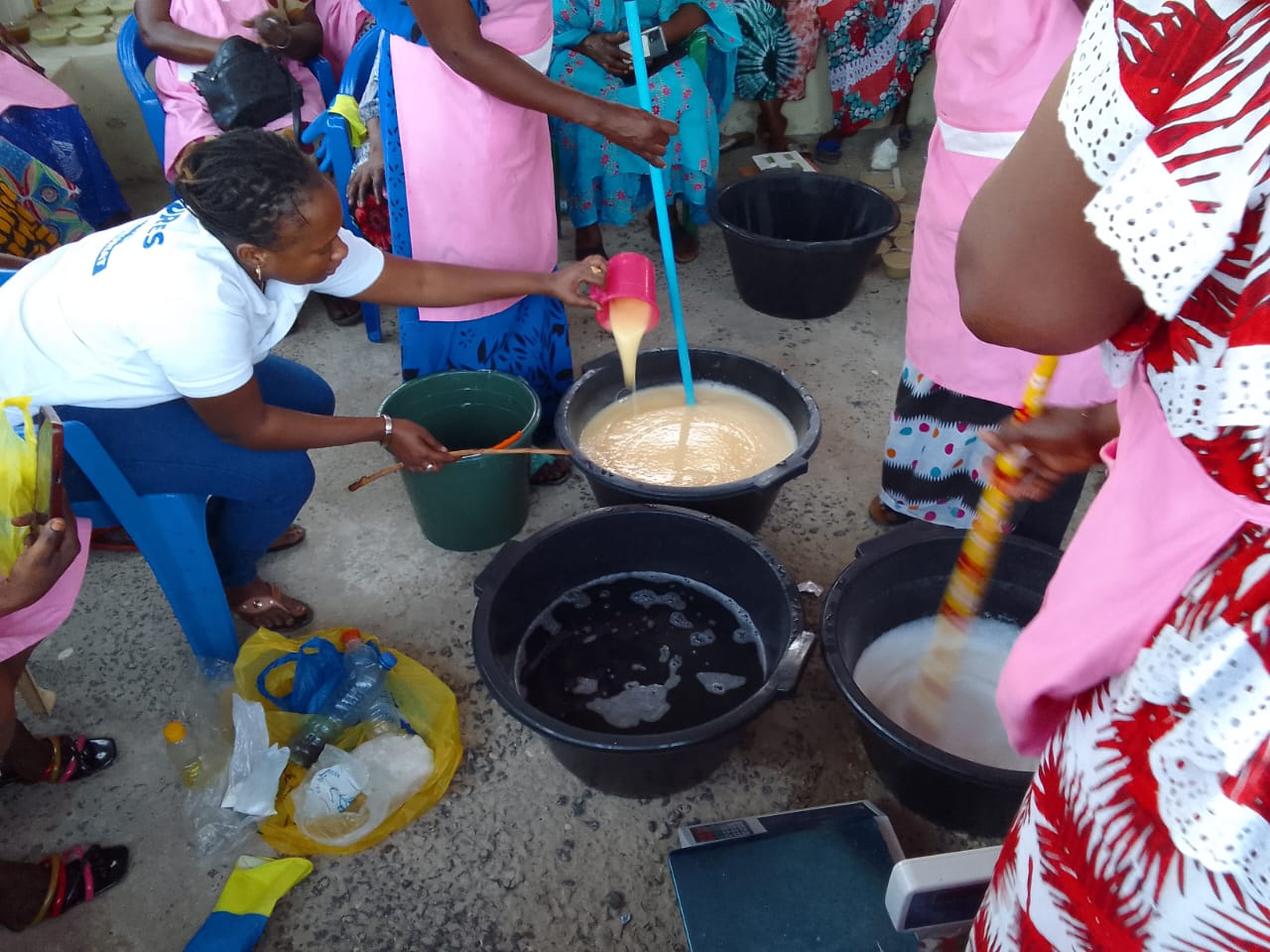 DIRECTION DE L’EMPLOI - Formation en Saponification et Javellisation au profit de la fédération FELOGIE de Dionewar