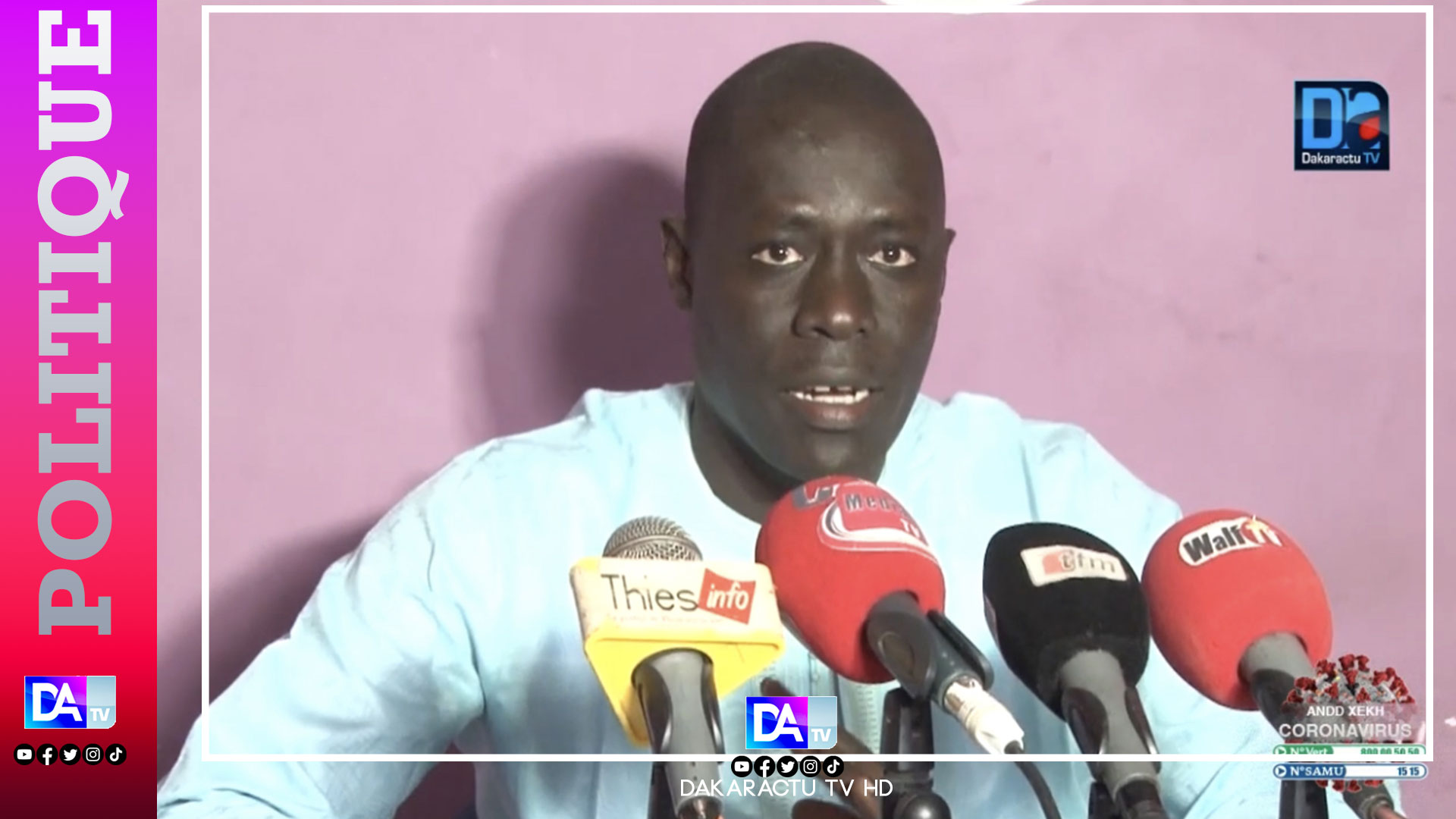 Thiès/ Le torchon brûle au sein du Pds: Le SG Ndiaga Diaw auditionné par la police