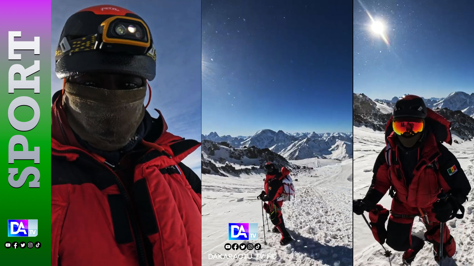 Mouhamed Rassoul Tounkara "sauve" son guide à moins de 200 m du sommet Mont- Elbrouz