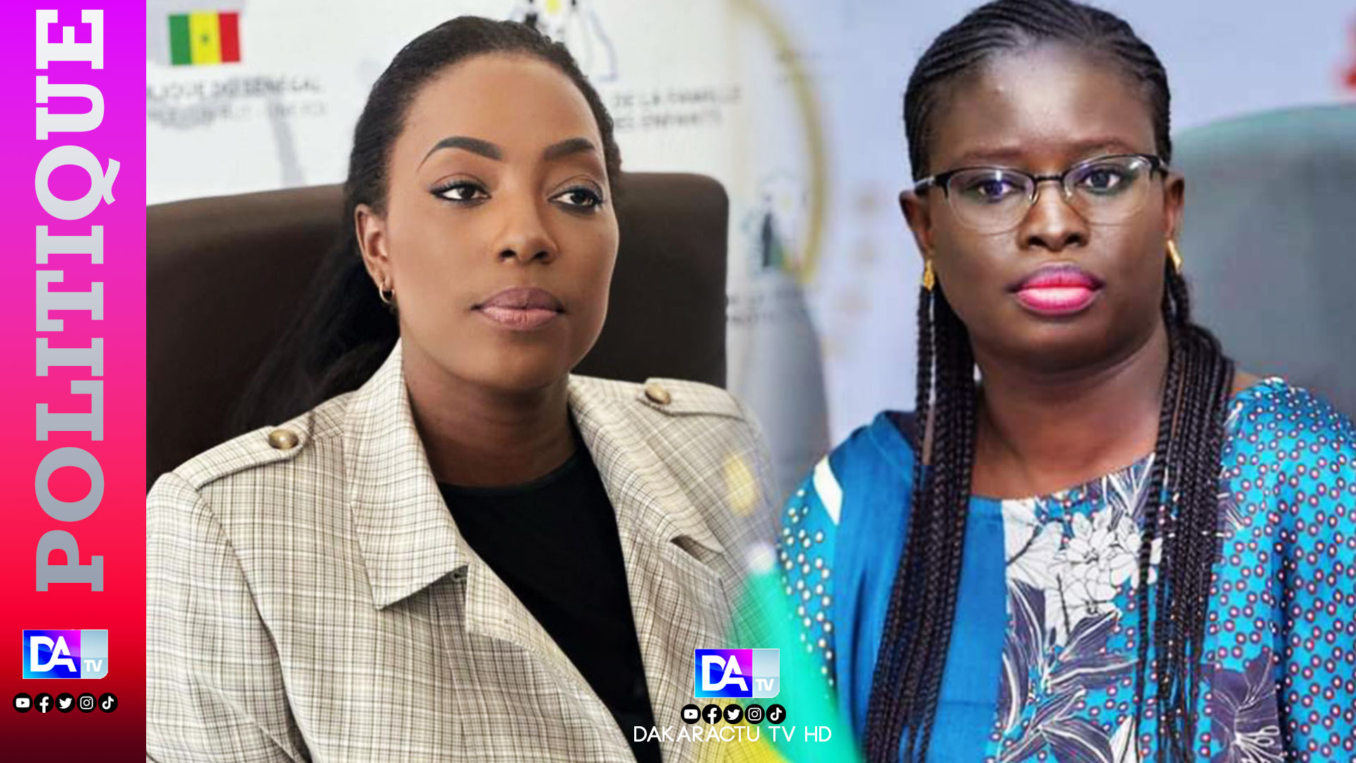 Mme Thérése Faye Diouf remplace Fatou Diané au ministére de la Femme