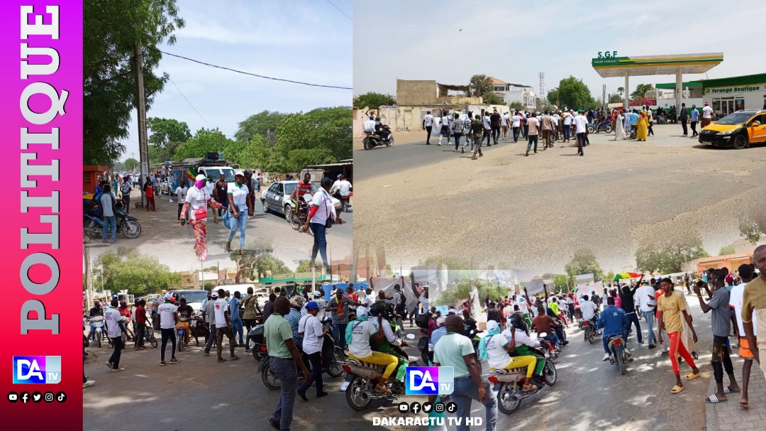 Thiès/ Démarrage de la campagne électorale: Entre caravanes, porte-à-porte, distribution de flyers, les coalitions investissent le terrain