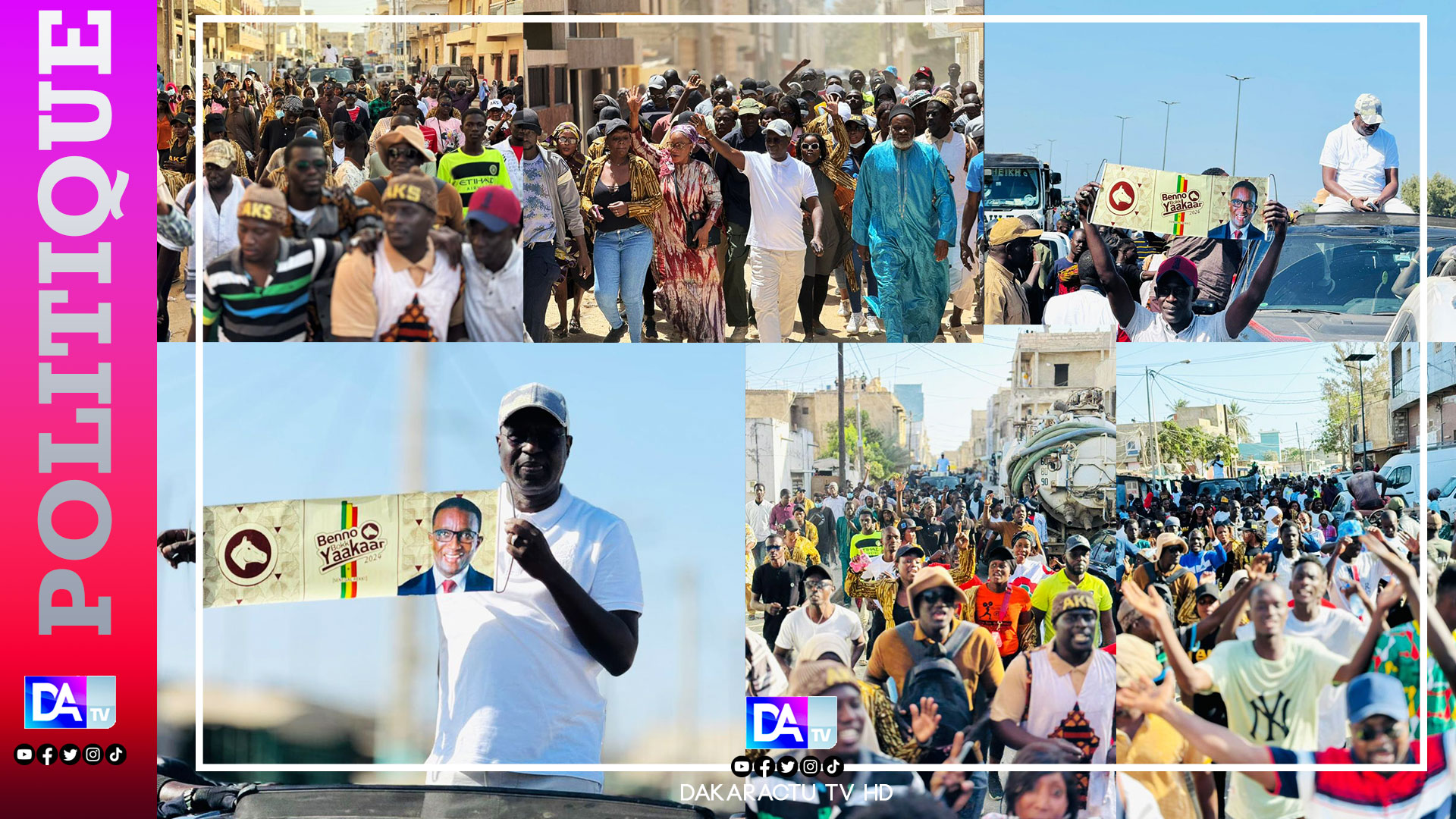 Campagne électorale à Mbao: Abdou Karim Sall déroule sa caravane et prédit la victoire de Amadou Bâ au 1er tour