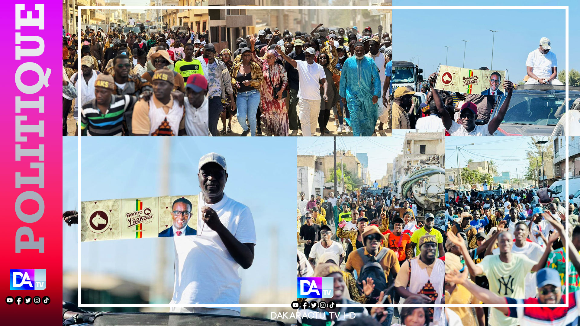 Campagne électorale à Mbao: Abdou Karim Sall déroule sa caravane et prédit la victoire de Amadou Bâ au 1er tour