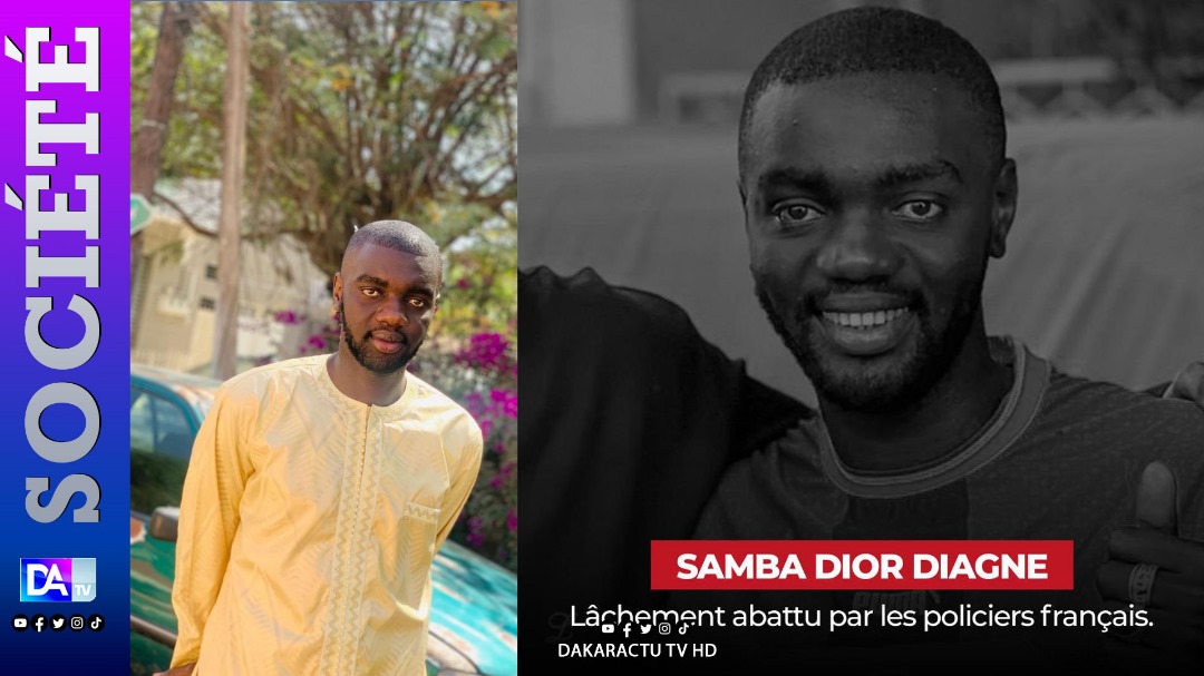 Samba Dior Diagne, un sénégalais abattu par la police française