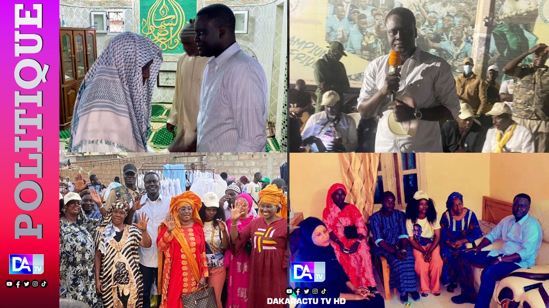 Grand-Yoff : Cheikh Bakhoum entame les porte à porte avec le programme de AB2024 et appelle au vote utile