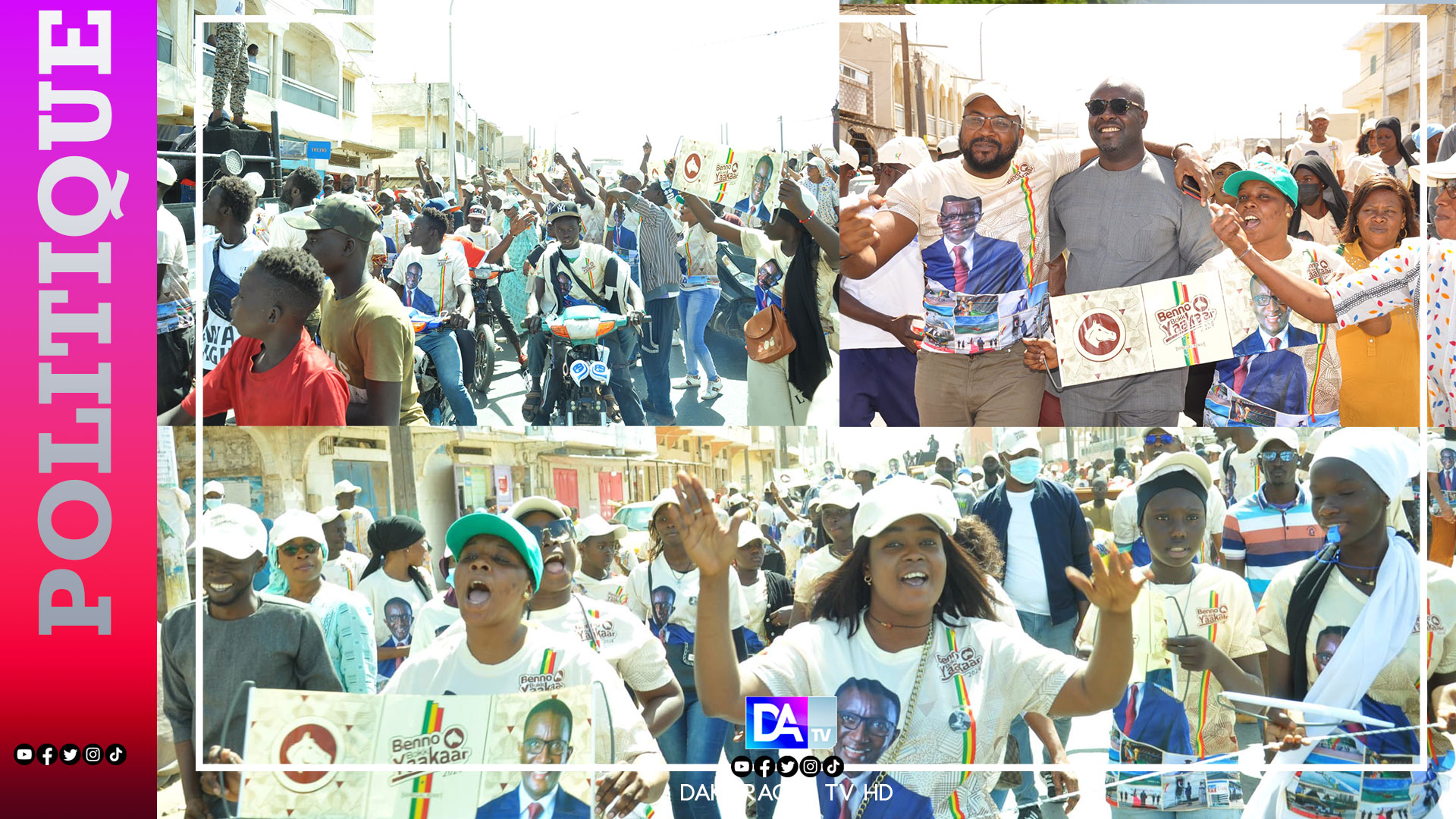 Caravane à Yeumbeul Nord : Cheikh Mbacké Ndiaye mobilise la jeunesse et appelle à voter massivement AB2024