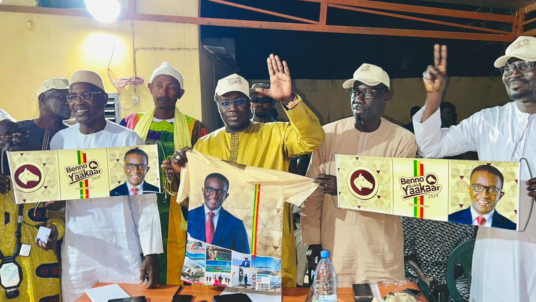 PRÉSIDENTIELLE 2024 - « Dëgg Moo Woor » de Pape Modou Fall met sa machine électorale en marche pour Amadou Bâ