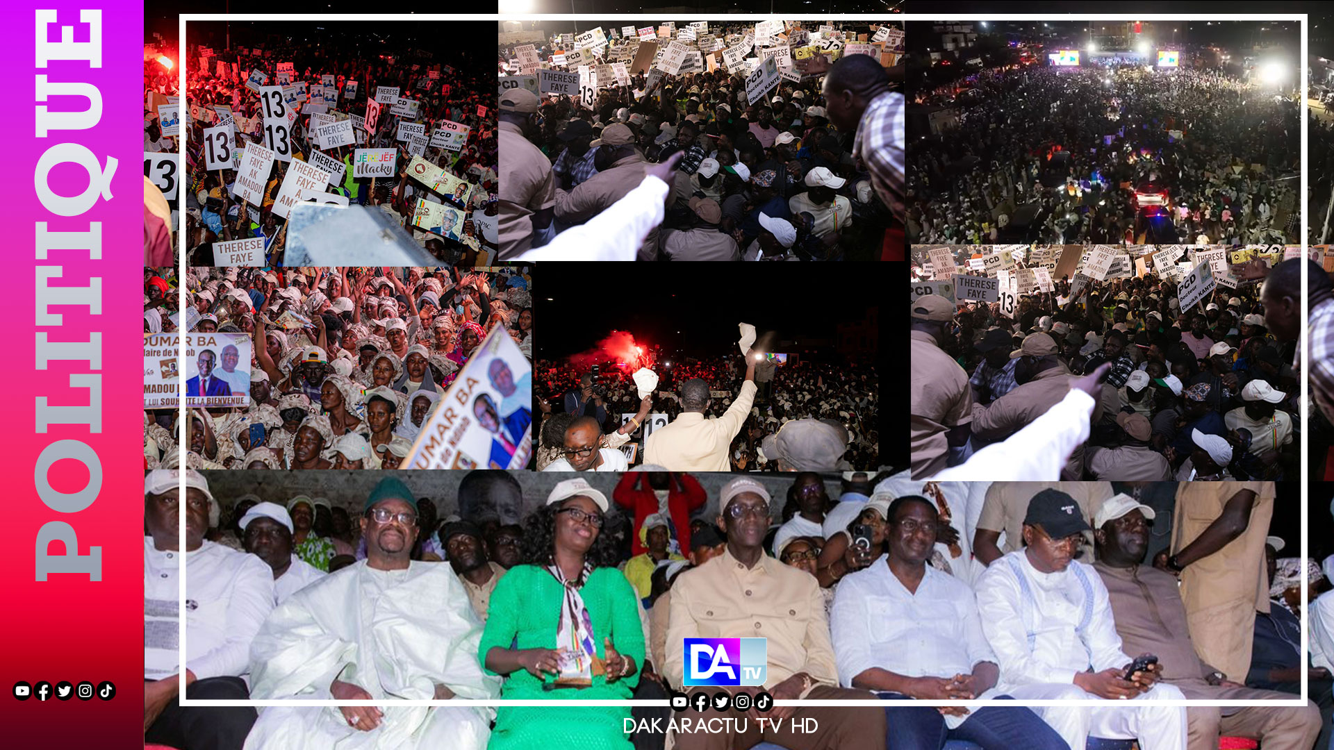 Amadou Ba au royaume d’enfance de son mentor : Fatick fait honneur à AB2024 et célèbre Macky Sall