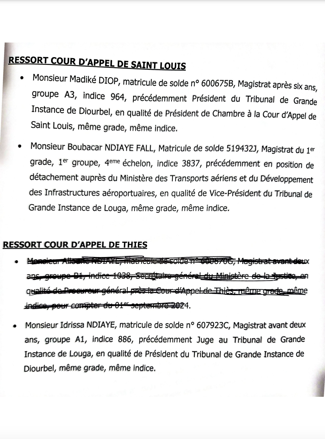 Conseil supérieur de la magistrature : Voici les mesures prises par le chef de l’Etat à l’issue de la réunion ce vendredi 