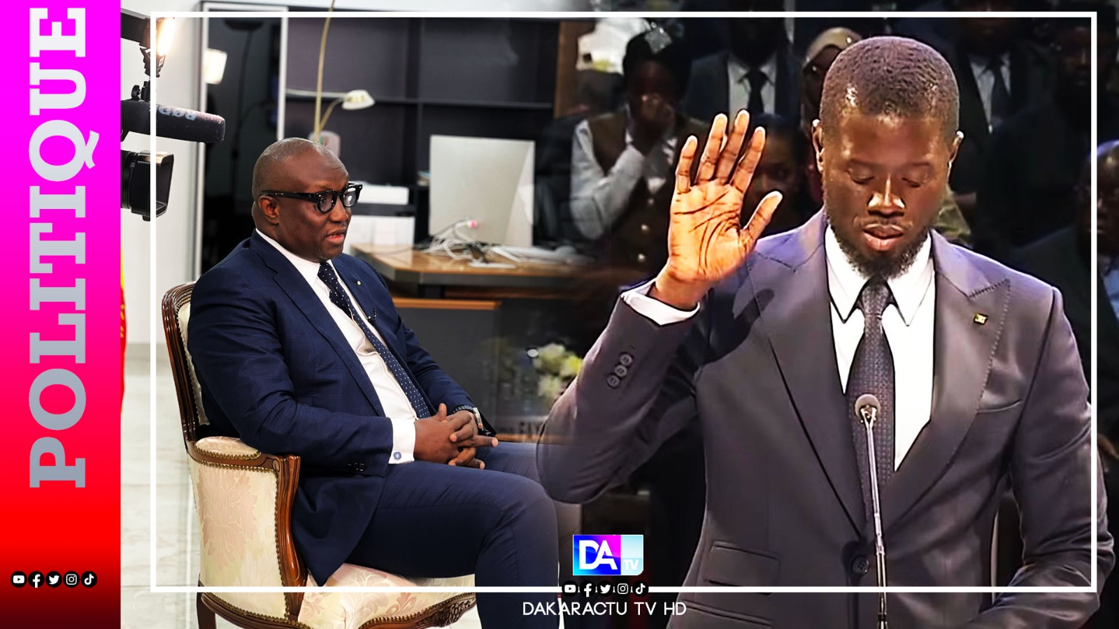 Les félicitations du ministre de l’intérieur Mamadou Makhtar Cissé au président Bassirou Diomaye Faye : « Votre succès sera le nôtre ! »