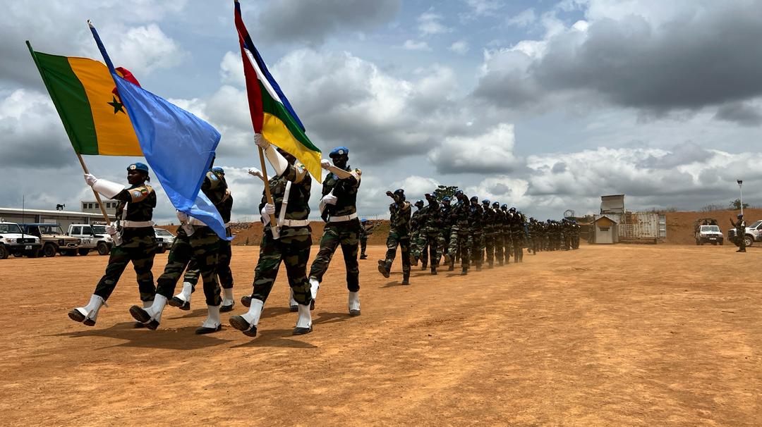 Fin de Mission du DETSEN2 en Centrafrique: Le détachement Sénégalais a reçu  sa médaille des Nations-Unies