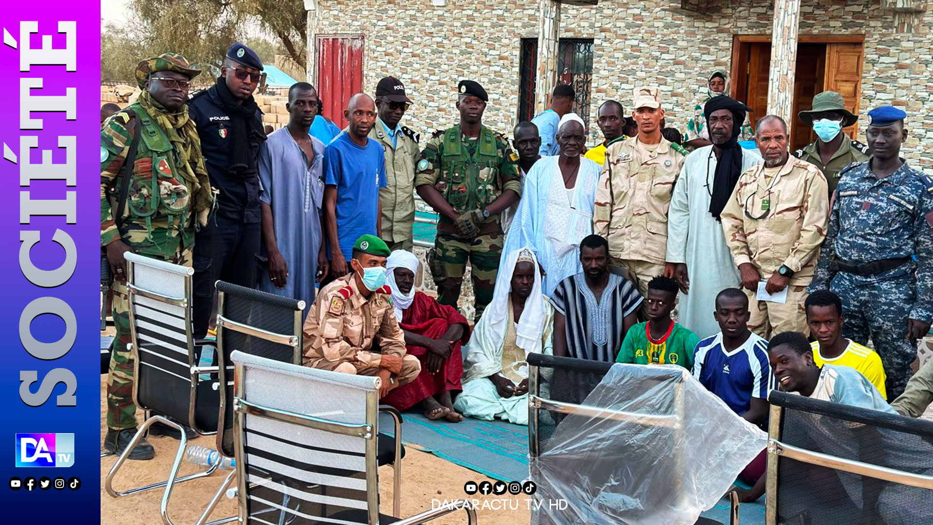 Sécurité Frontalière : L'Armée sénégalaise a mené une patrouille conjointe avec la Mauritanie les 16, 17 et 18 Avril