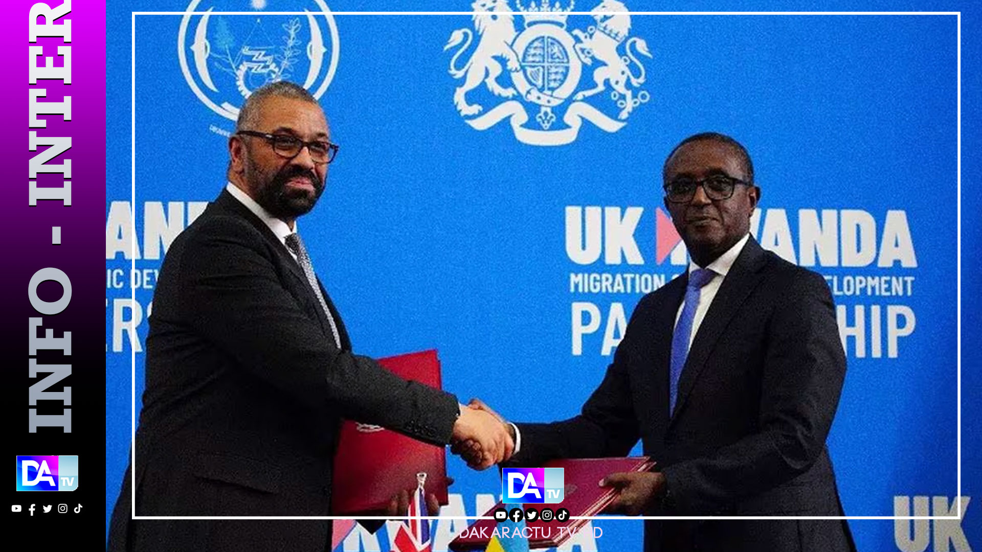 Expulsion de migrants vers le Rwanda: Kigali "satisfait" du vote du Parlement britannique