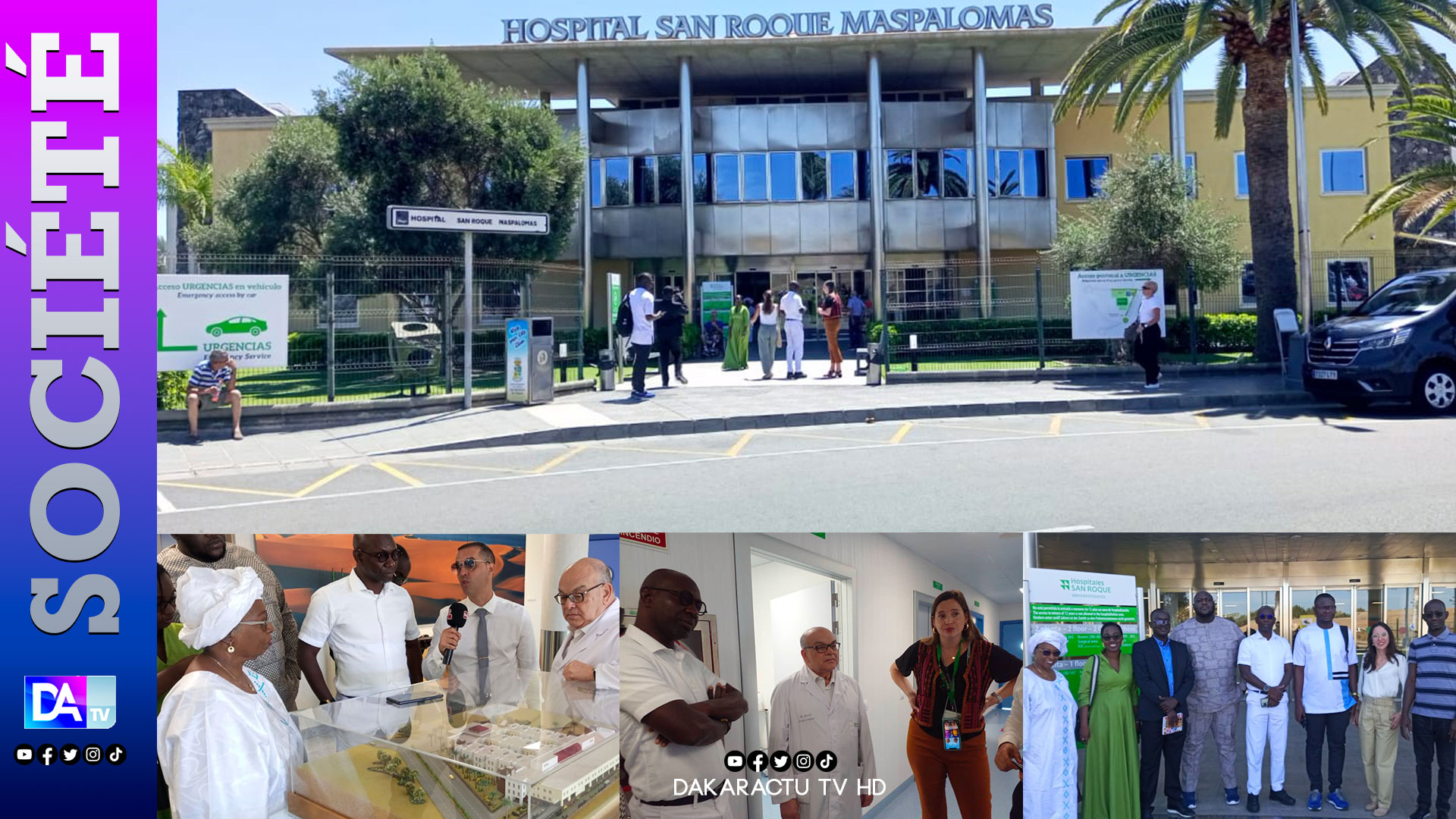 Misión senegalesa inspecciona la oferta de turismo médico de Gran Canaria