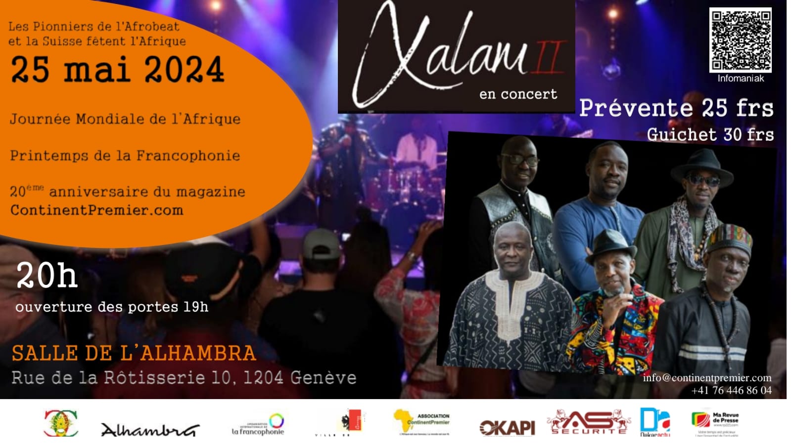 Journée de l'Afrique à Genève : l'Orchestre Xalam II et le rappeur Simon Kouka attendus le 25 Mai prochain...