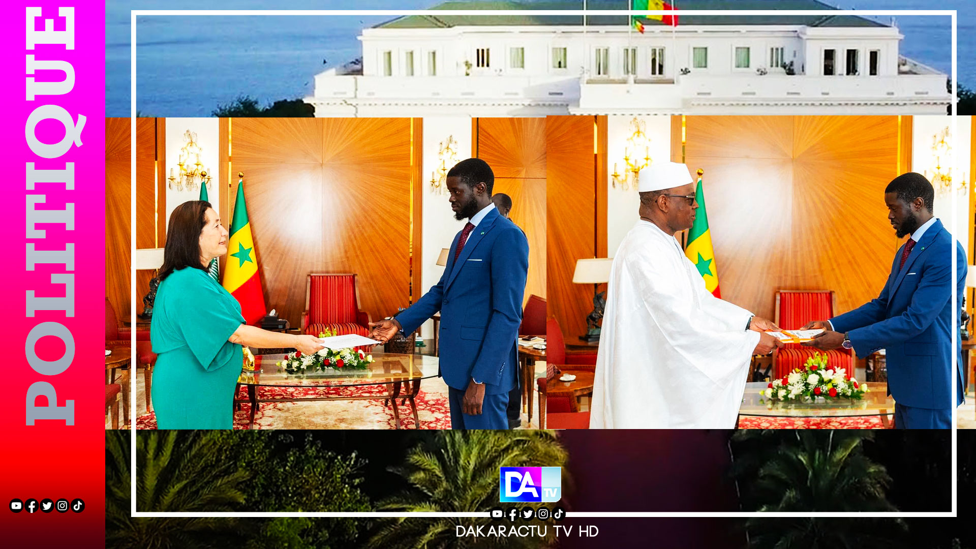 Diplomatie : Deux diplomates accrédités ce jeudi à Dakar