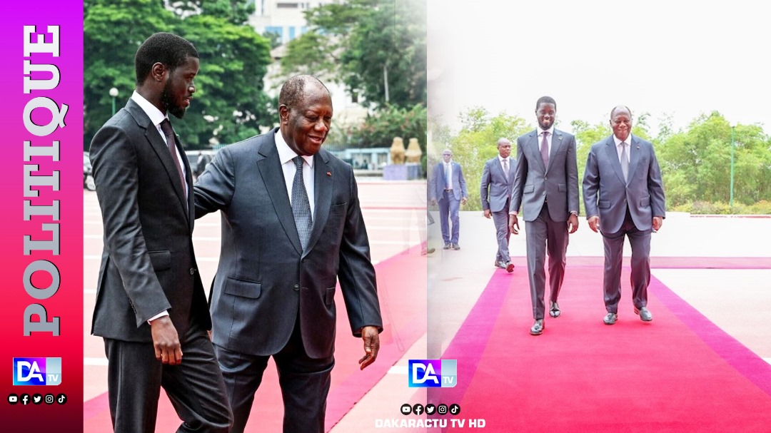 Bassirou Diomaye Faye à Ouattara: « Je me réjouis de la convergence de vues sur les défis communs »