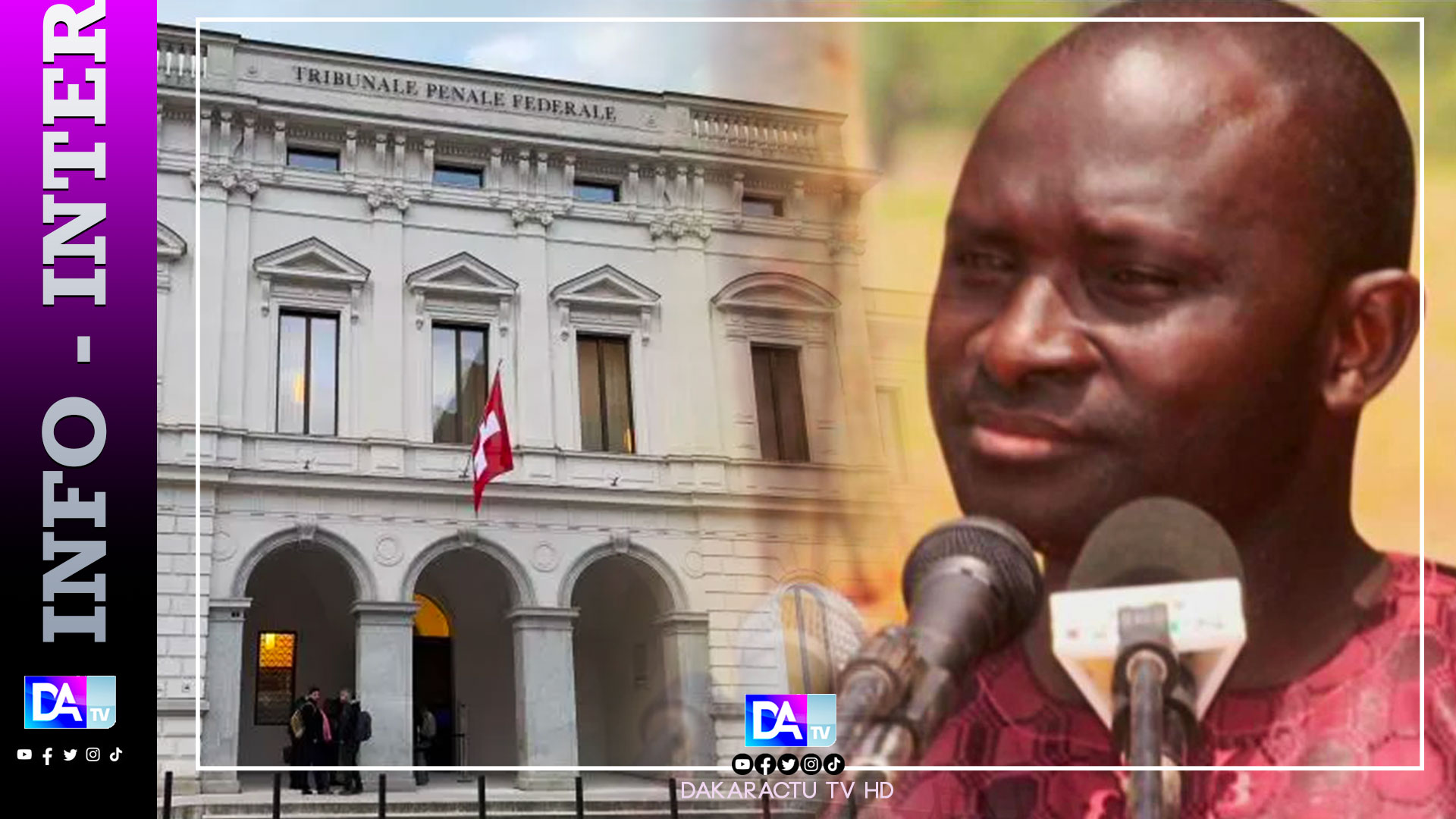 Suisse: un ex-ministre gambien condamné à 20 ans de prison pour crimes contre l'humanité