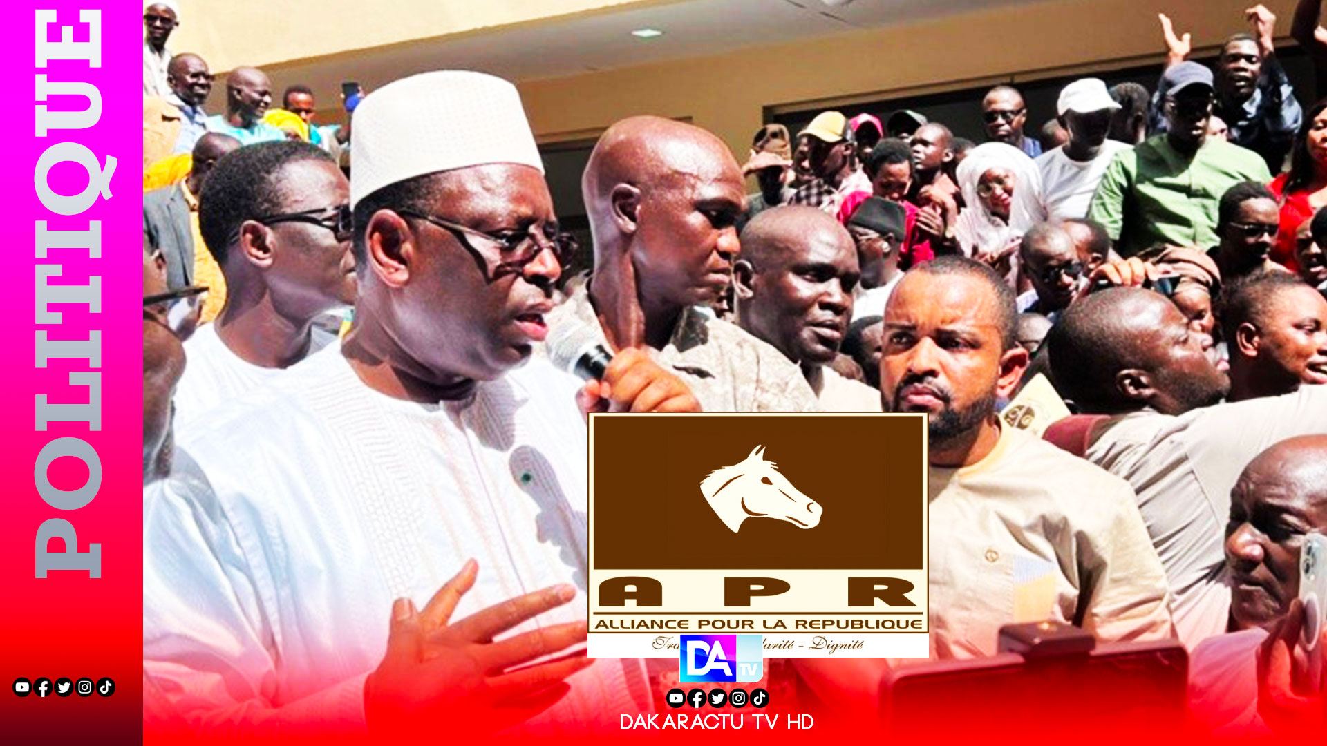 Premières décisions de Diomaye à la tête du pays: L’APR y voit des « actes préoccupants… »