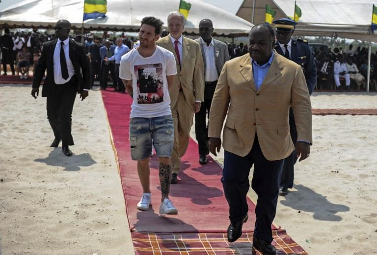 Messi nie avoir touché plusieurs millions d'euros pour se rendre au Gabon