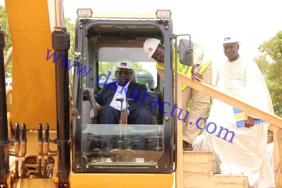 Les images du lancement de projets d'infrastructures à Fatick 