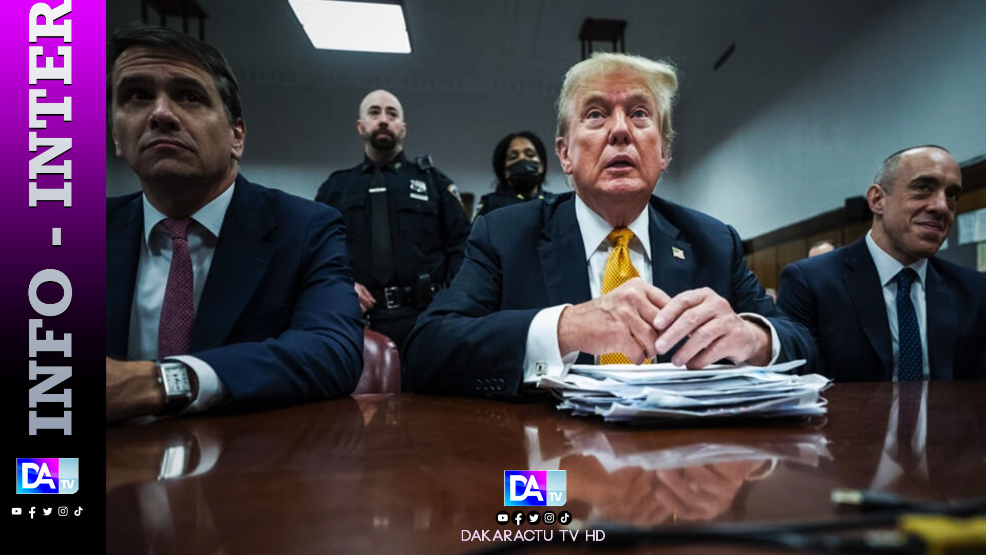 Le jury du procès de Donald Trump s'est accordé sur un verdict, annonce le juge