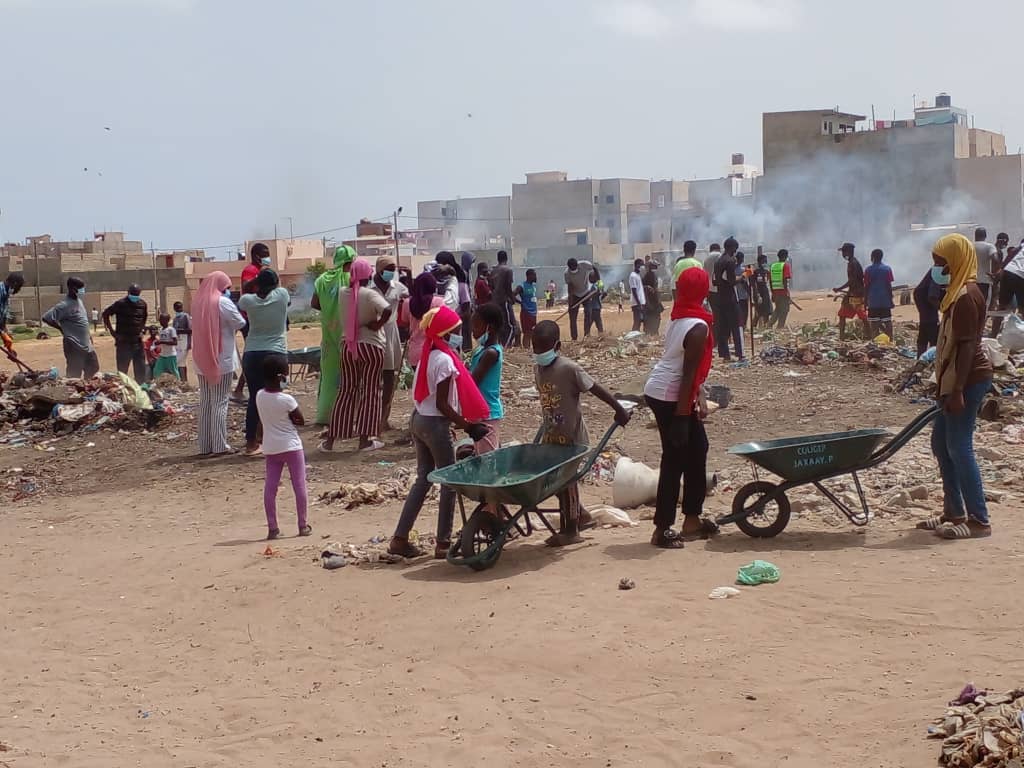 Jaxaay/1ere Édition de la journée d'intégration du quartier 12A: Set setal et match de Gala au menu