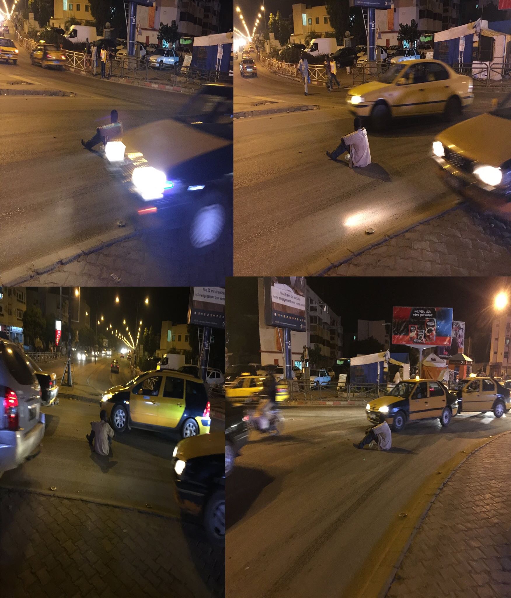 Rond-point Liberté 6 : Un individu tente de se suicider pour 100 f Cfa.