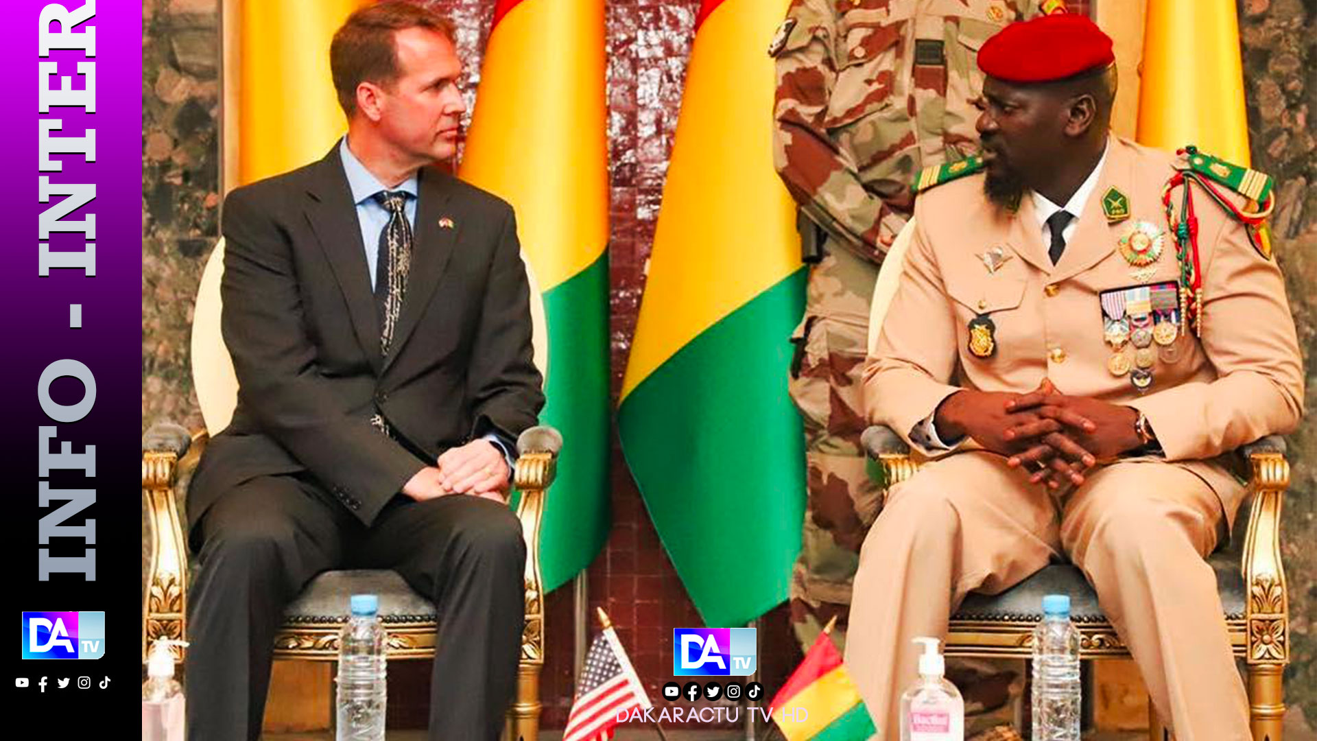 Guinée: les USA pressent la junte de présenter son projet de Constitution