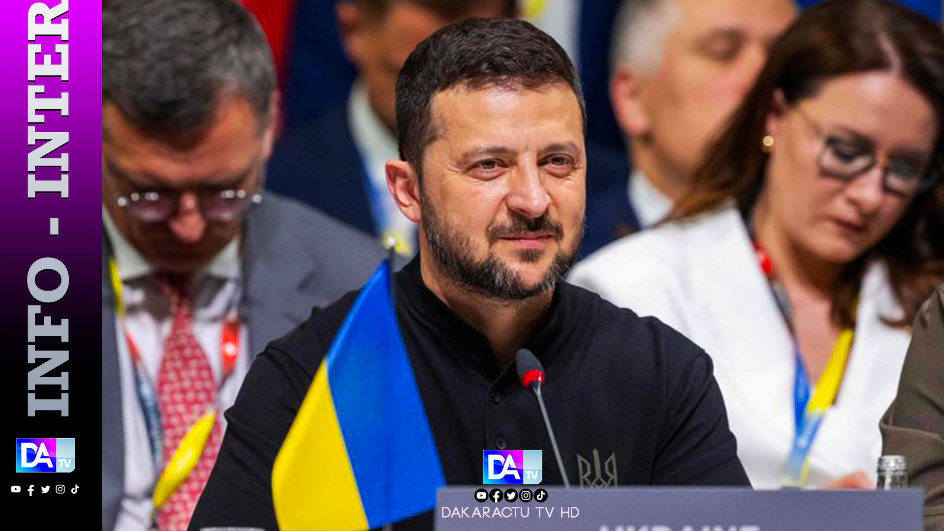 Ukraine: Zelensky veut présenter un plan de paix international à Moscou