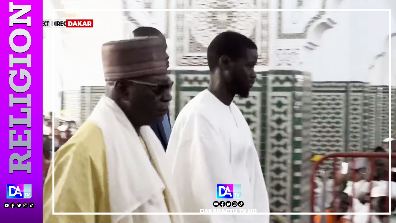 Tabaski 2024: Le chef de l’Etat effectuera la prière ce lundi à la grande mosquée de Dakar