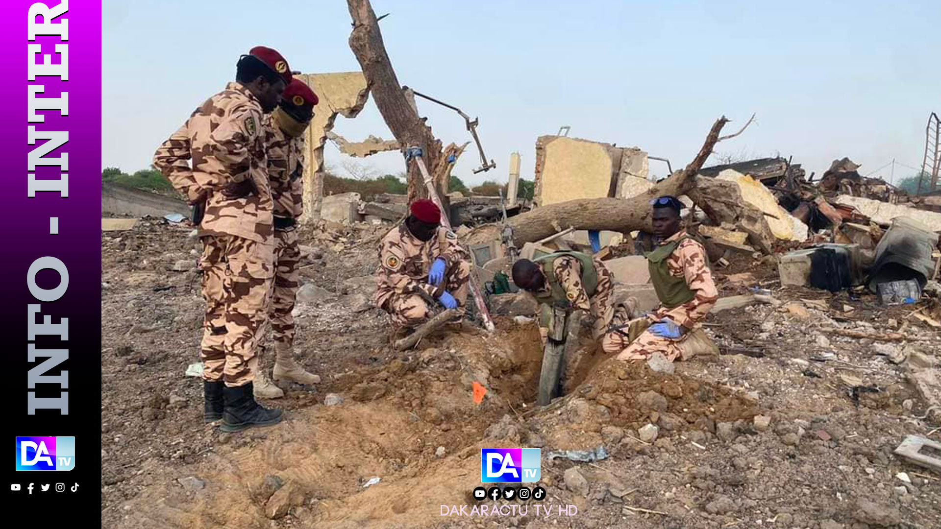 Tchad: 9 morts et 46 blessés dans l'incendie d'un dépôt de munitions de l'armée