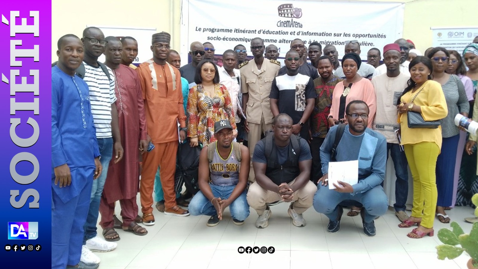 Lutte contre les migrations irrégulières à Kolda : Le CINEMARENA et l’OIM préconisent l’agriculture et l’entrepreneuriat comme solutions…