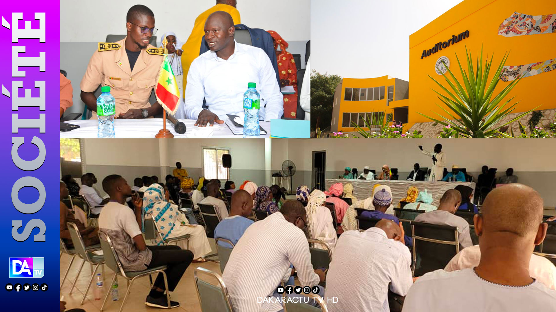 Thiès: Le Conseil de Ville exige la libération immédiate du Palais des Congrès occupé par l'Université Iba Der Thiam( UIDT)