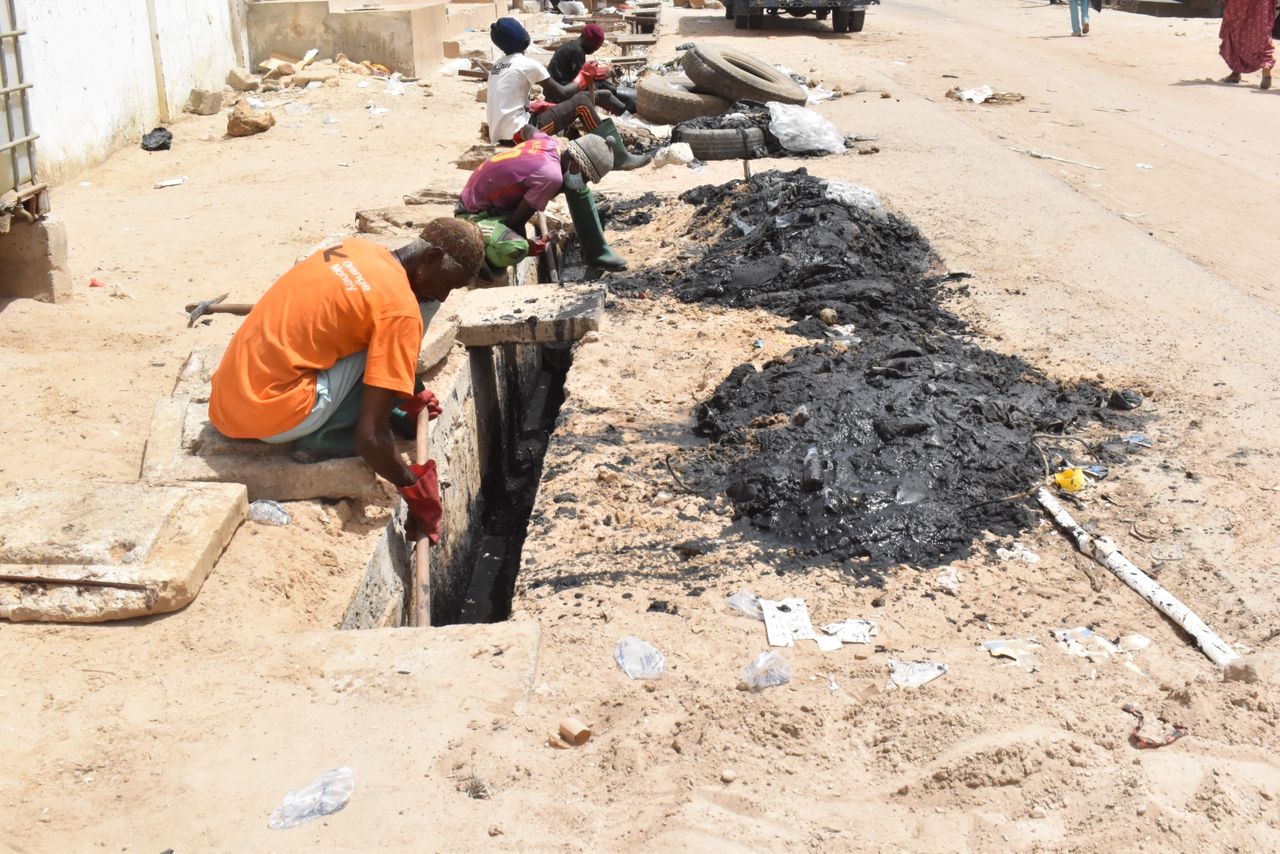 Curage des canalisations: Touba boucle 72 heures d'actions