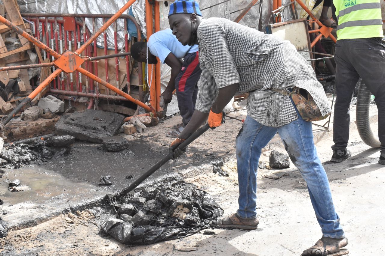 Curage des canalisations: Touba boucle 72 heures d'actions