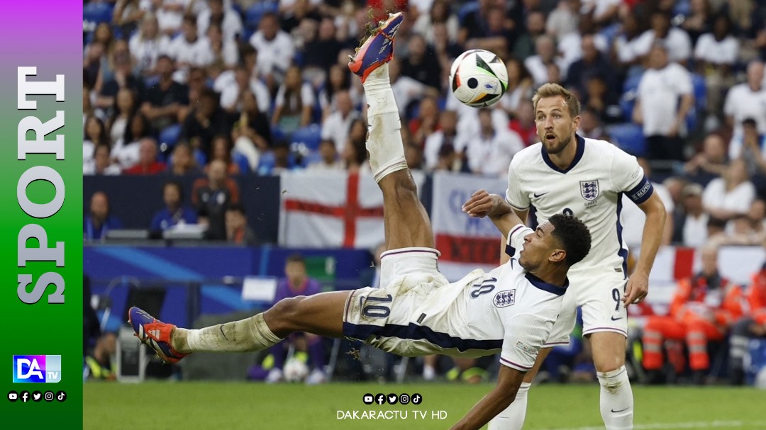 Euro 2024 : Bellingham sauve l'Angleterre qui s'impose sur le fil et se qualifie pour les quarts