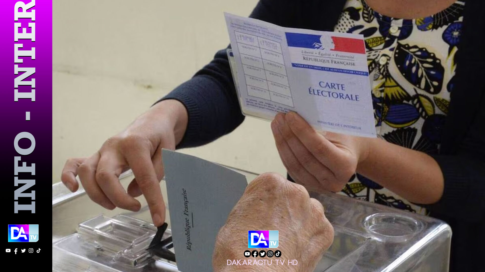 Législatives en France : Les résultats provisoires en chiffres à Dakar