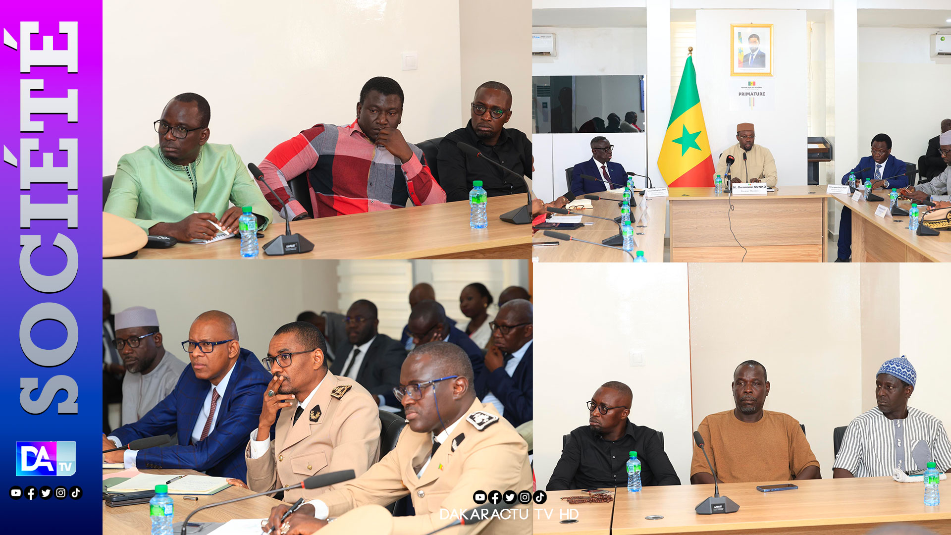 Le PM Ousmane Sonko recevant les commerçants et riverains de Colobane : « Ce que nous n’allons pas tolérer… »