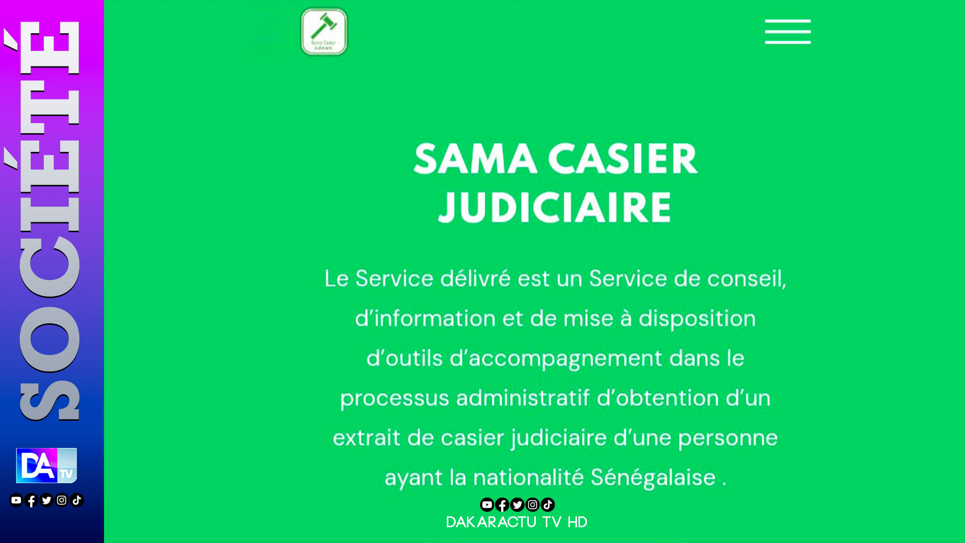Délivrance du casier judiciaire : La tutelle se réserve le droit d’engager toute action appropriée contre samacasierjudiciaire
