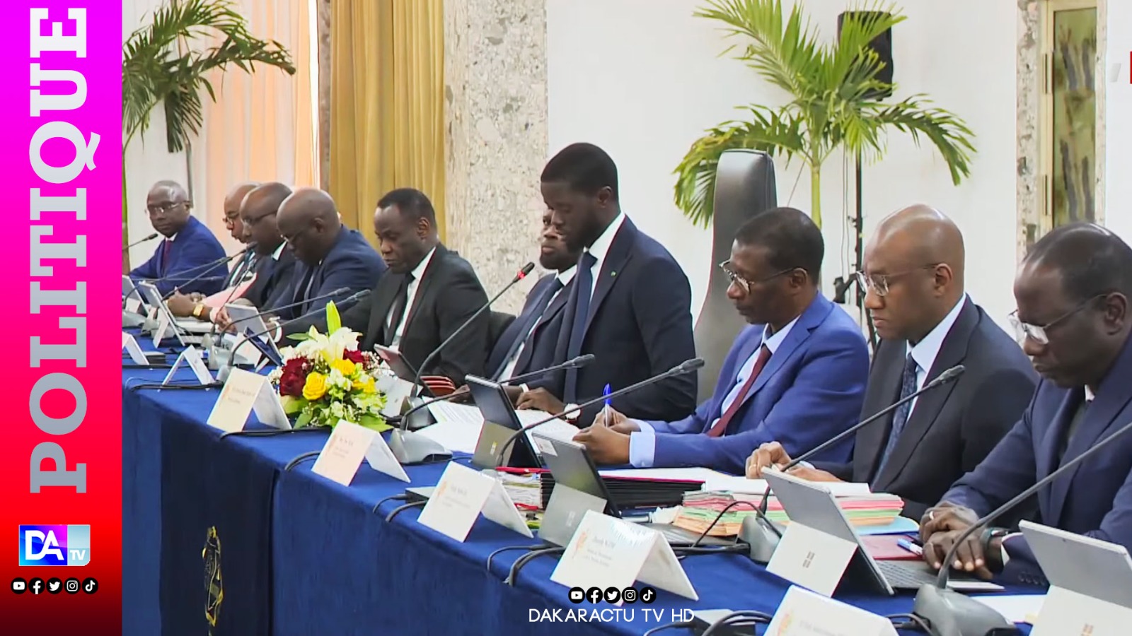 CM: Le PM Sonko invite ses ministres à l'archivage des activités de leurs services