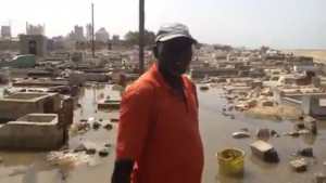 Fortes pluies à Dakar : Plusieurs maisons sous les eaux à Bargny