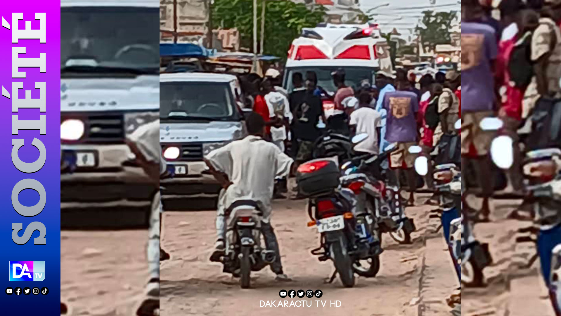 Kaolack : Le chauffeur d’un véhicule immatriculé en Gambie heurte mortellement un élève d’un internat d’enseignement coranique et prend la fuite