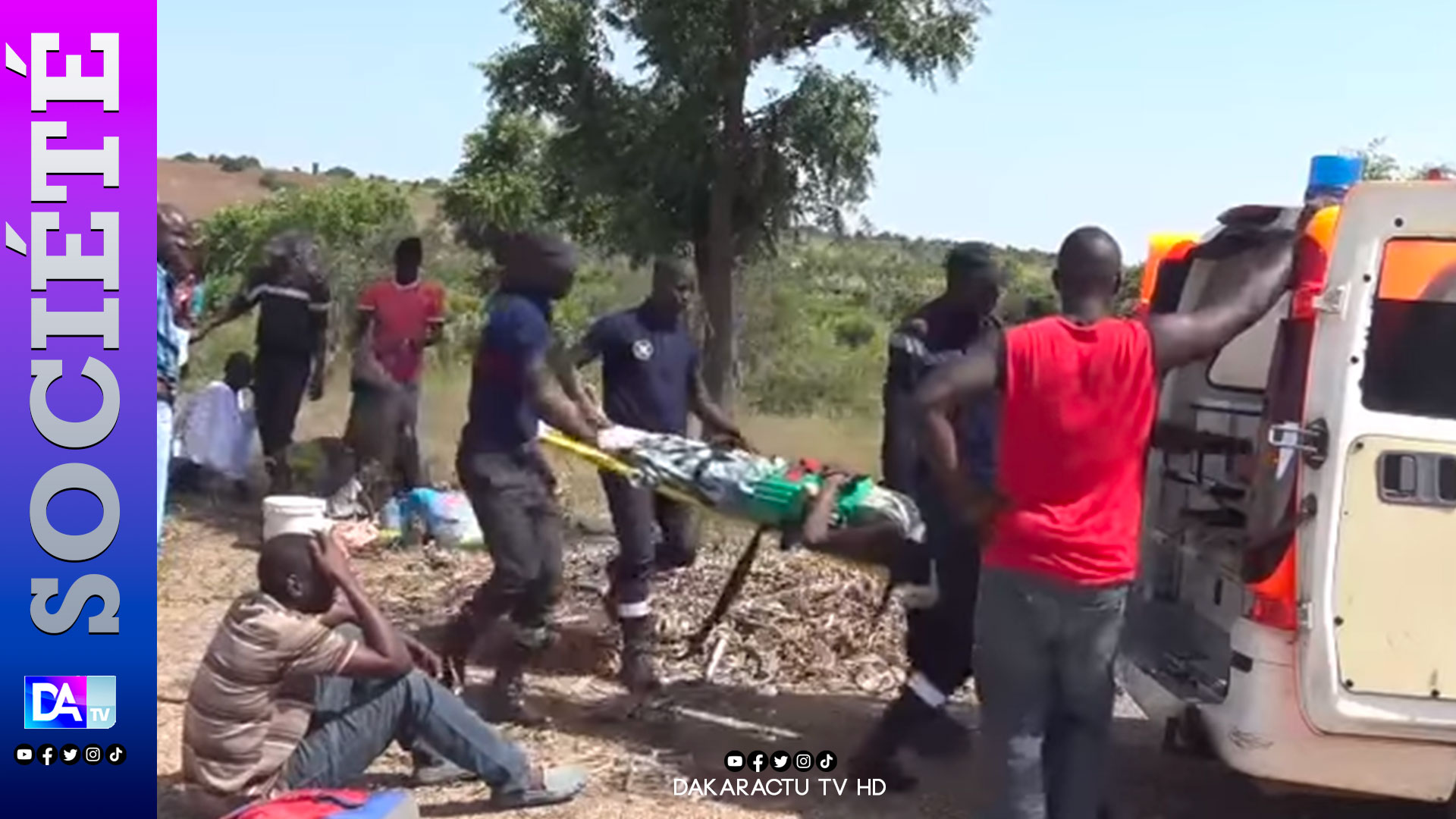 ACCIDENT - 06 morts décomptés à 16 h 20 entre Ndoulo et Khouru Mbacké … Un camion et un minicar se sont heurtés de plein fouet 