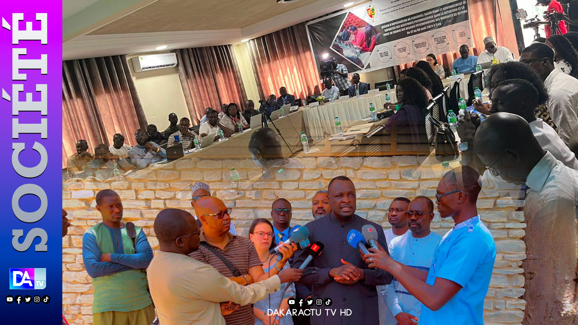 MIGRATION : Le Gouvernement se dote de capacités en reponse aux  TROUBLES PSYCHOSOCIAUX DES MIGRANTS DE RETOUR.