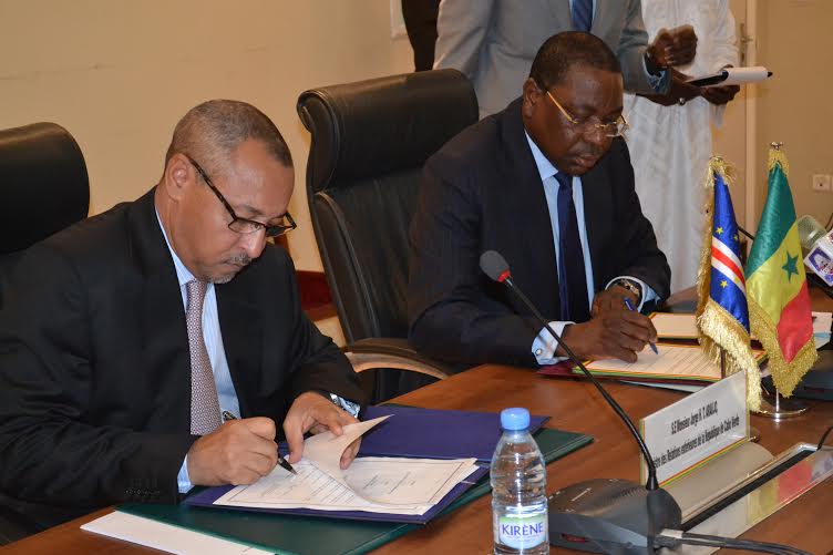 Communiqué final à l'issue de la visite officielle au Sénégal de SON EXCELLENCE M. Jorge Homero Tolentino ARAUJO, Ministre des Relations Extérieures de Cabo Verde