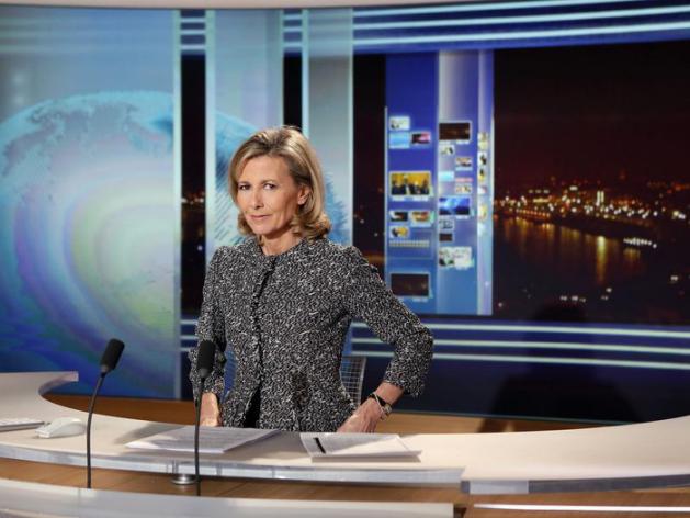 FRANCE : Claire Chazal, la reine du 20 heures, va tirer sa révérence