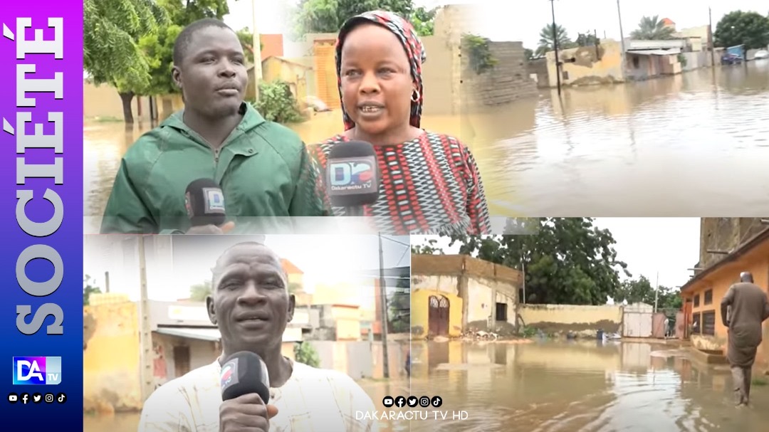 DAROU SALAM – La pluie a aussi dicté sa loi dans la cité de Boroom Gawane.