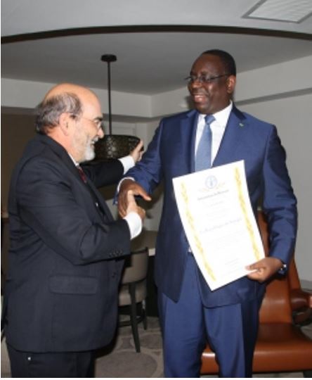 New York: Atteinte du premier Objectif du Millénaire pour le développement (OMD-1)  L’ENGAGEMENT FORT DU PRESIDENT MACKY SALL PRIME PAR LA FAO